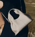 Bag n°9 mini - Polène Paris - gris craie