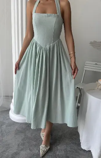 Dress mint second love - Elisa