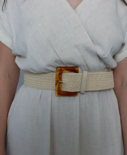 Ceinture rafia