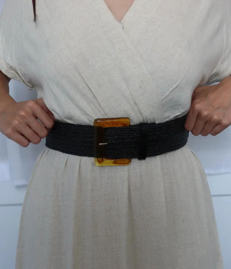 Ceinture rafia