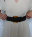 Ceinture rafia