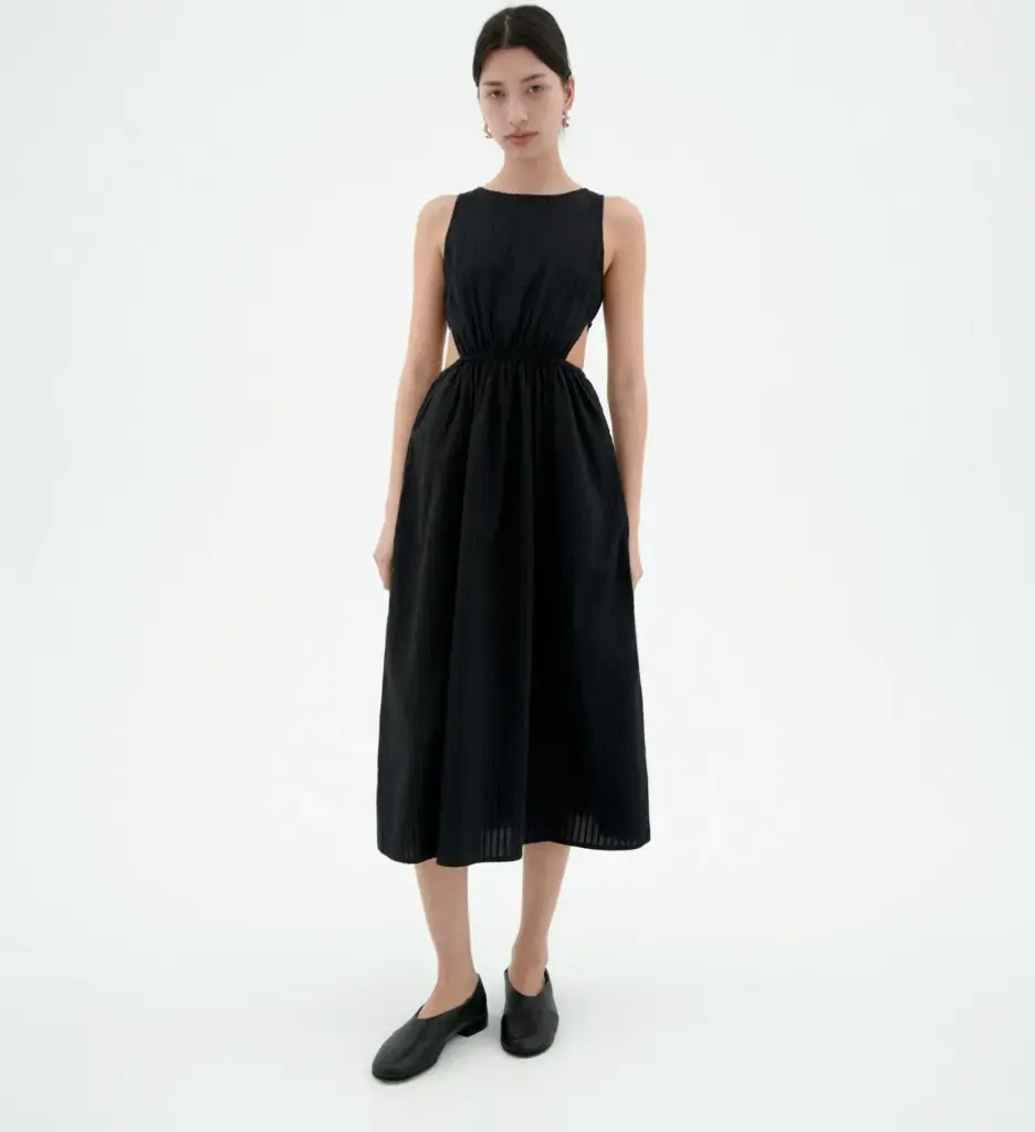 Kleid cut out - Thinking Mu
