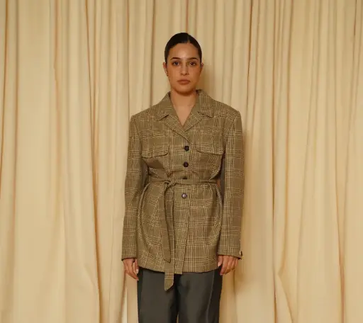 Belted blazer - AM:PM